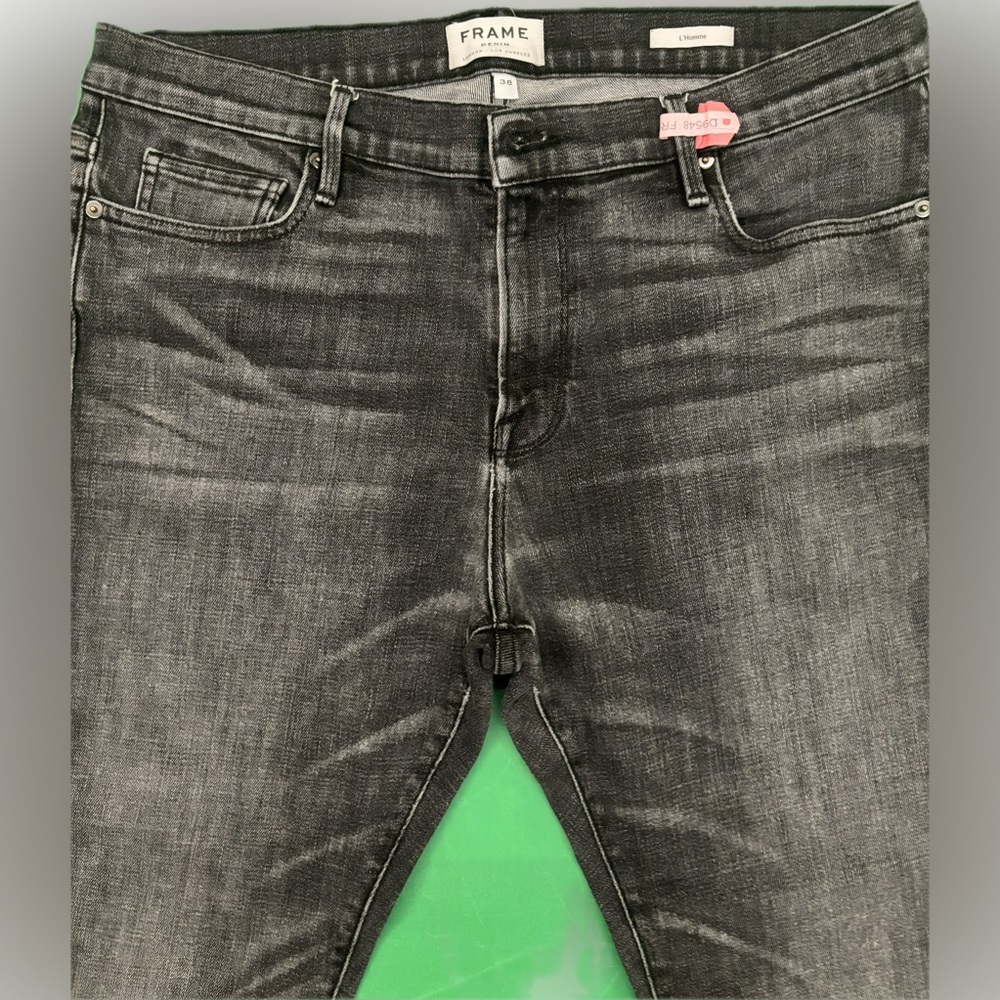 Frame Denim Men's Black Slim Jeans